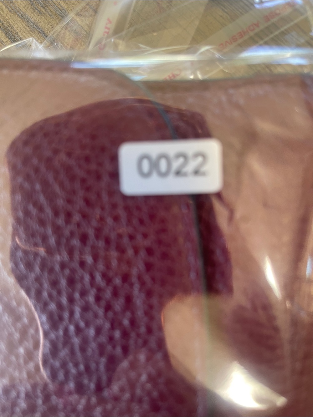 Coach Burgundy Snap-Flap Trifold Wallet w/ Credit Card Slots & Zip Coin Pock - Picture 6 of 8